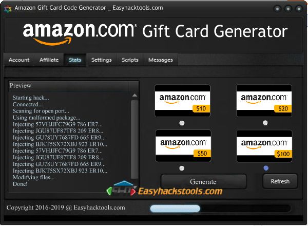 Amazon Gift Card Hack